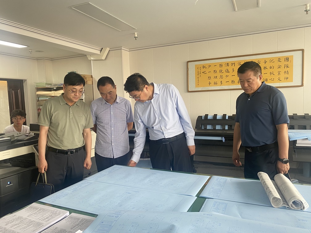 慶陽市委常委、統(tǒng)戰(zhàn)部部長張希岳調(diào)研甘肅信合工程設(shè)計有限公司：精準(zhǔn)把脈助發(fā)展 精準(zhǔn)服務(wù)促跨越